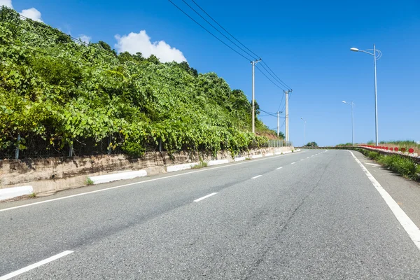 Motorvej til bjerget - Stock-foto