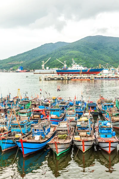 De visserij haven van Vietnam — Stockfoto