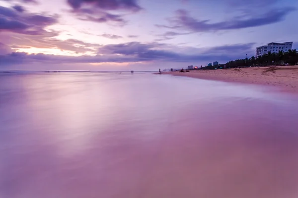 De zonsopgang en de zee — Stockfoto