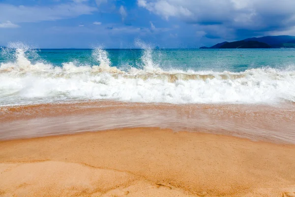 Písečné pláže vietnam moře — Stock fotografie