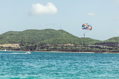 Dağlar, defne ve deniz