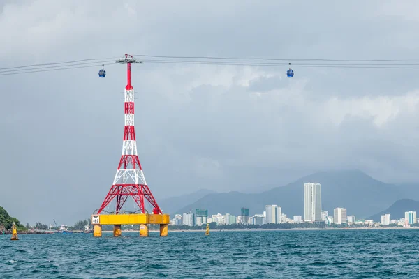 Funivia a Nha Trang, Vietnam — Foto Stock