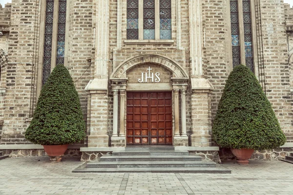 Kristus Frälsaren i Nha Trang katedral, Nha Trang, Vietnam — Stockfoto