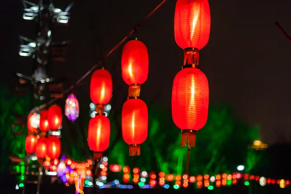 Exhibit of lanterns during the Lantern Festival — Stock Photo, Image