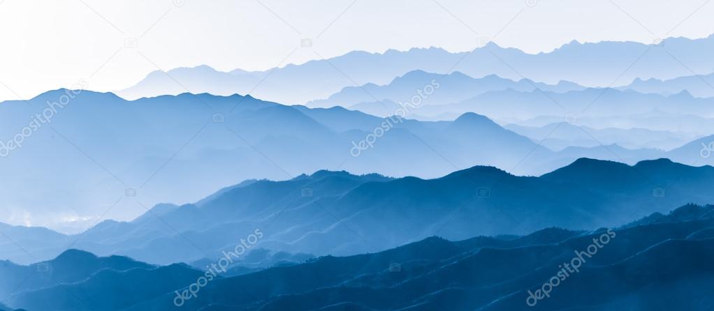 Layers of mountain