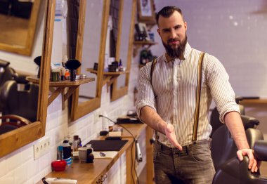 Kuaför dükkanında