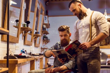 Kuaför dükkanında