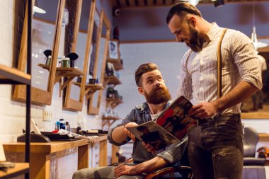 Kuaför dükkanında