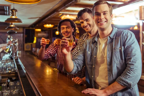 Hombres en el pub — Foto de Stock