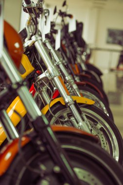 Modern motosiklet salon