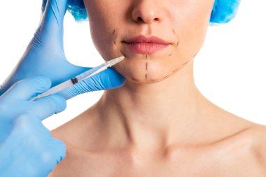 yüz cerrahisi için hazırlık