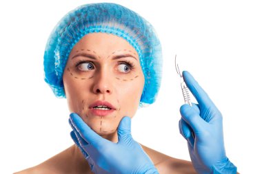 yüz cerrahisi için hazırlık