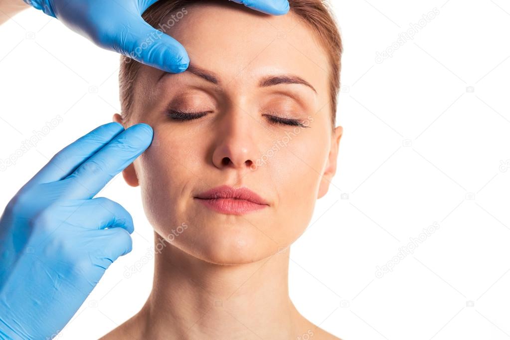 Preparation for facial surgery