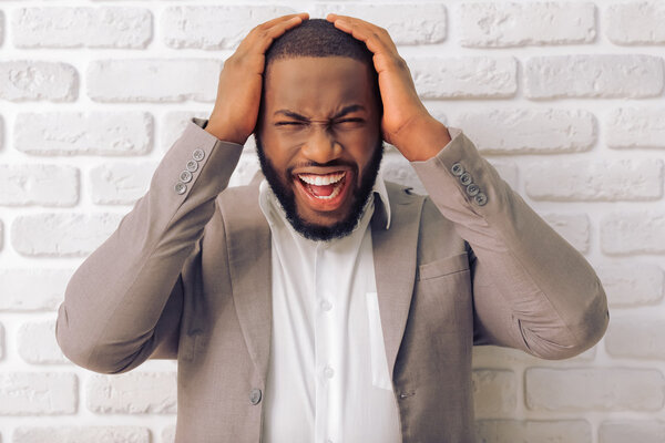 Афро-американский бизнесмен
