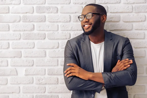 Uomo d'affari afro-americano — Foto Stock