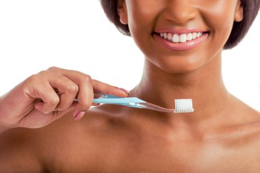 Güzel Afro Amerikan kız