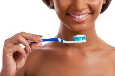 Güzel Afro Amerikan kız