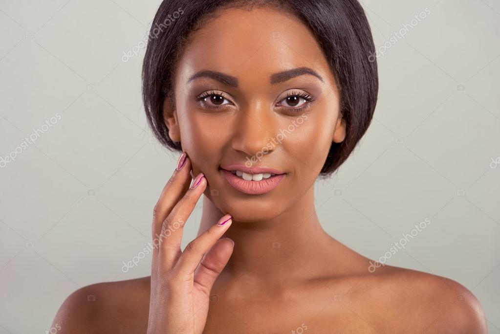 afro american girl