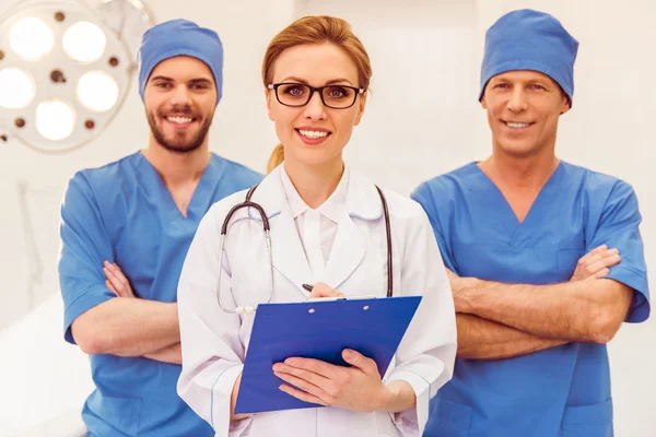 Young beautiful doctors — Stock Photo, Image