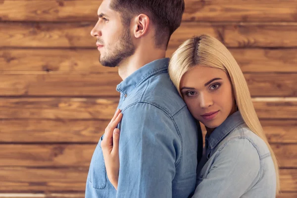 Beautiful young couple — Stock Photo, Image