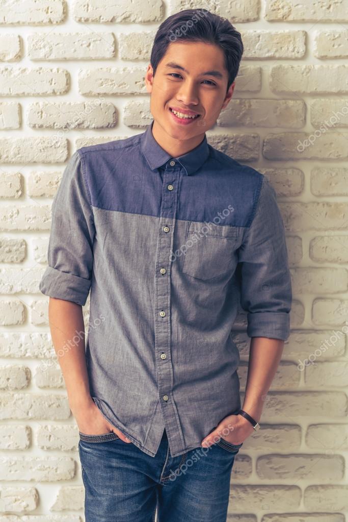 Handsome Asian guy — Stock Photo © 111463726