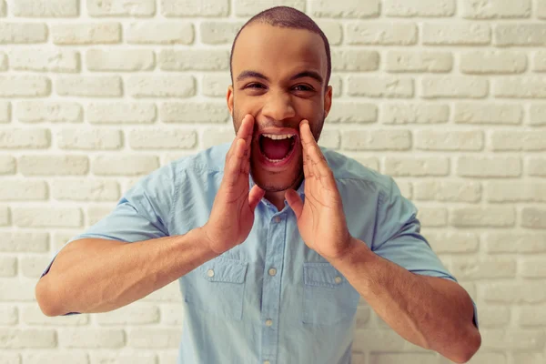 Afro américain homme — Photo