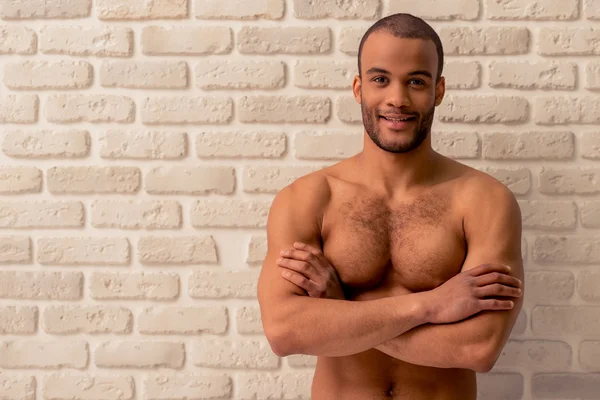 Handsome Afro American man — Stock Photo, Image