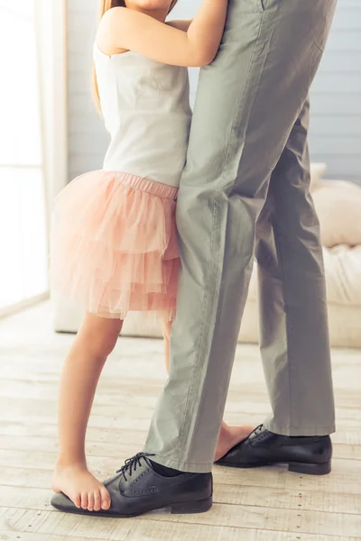 Vater und Tochter — Stockfoto