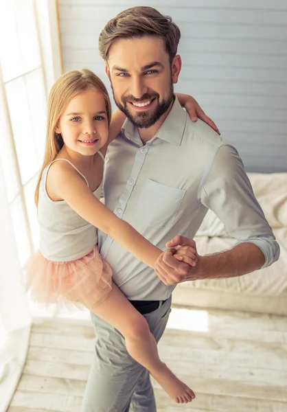 Padre e hija — Foto de Stock