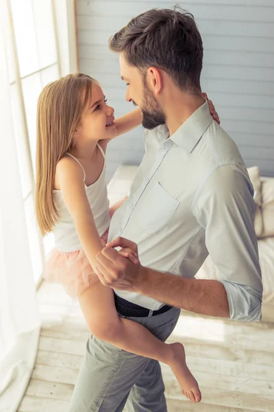 Ojciec i córka — Zdjęcie stockowe