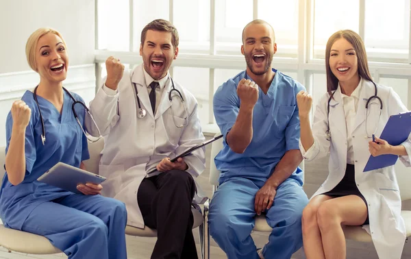Group of medical doctors — Stock Photo, Image