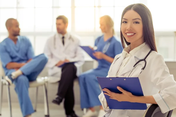 Group of medical doctors — Stock Photo, Image