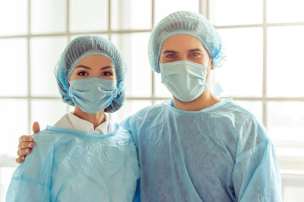 Group of surgeons — Stock Photo, Image