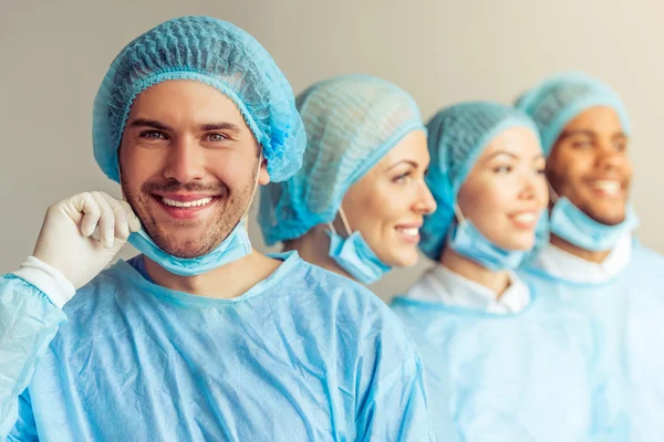 Group of surgeons — Stock Photo, Image