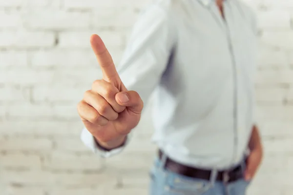 Handsome young businessman — Stock Photo, Image