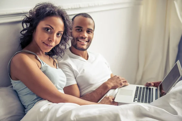 Afro American couple