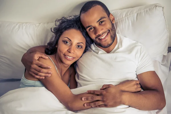 Couple afro-américain — Photo