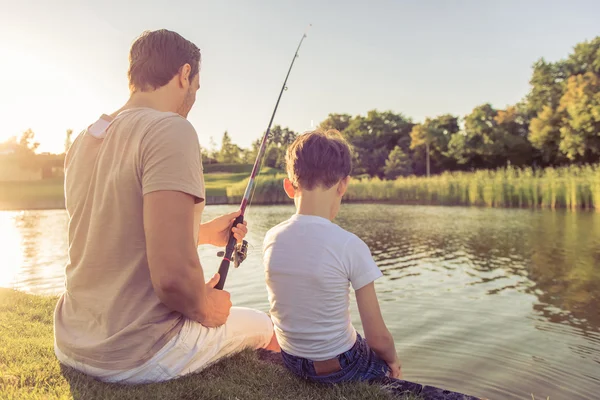 Padre e hijo —  Fotos de Stock