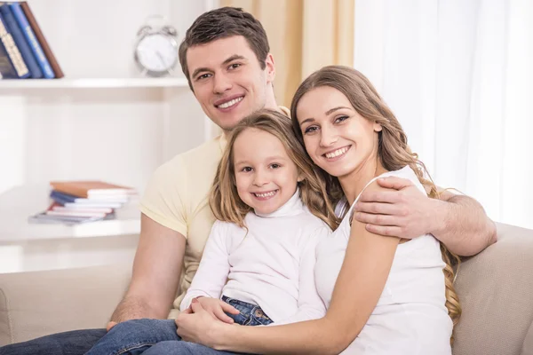 Gelukkige familie — Stockfoto