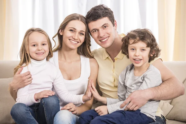 Happy family Stock Picture