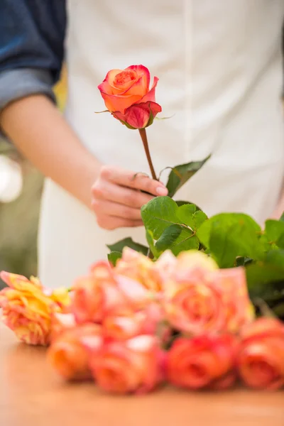 Blomsterhandlare — Stockfoto