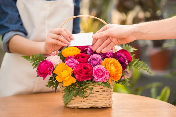 Florist — Stock Photo, Image