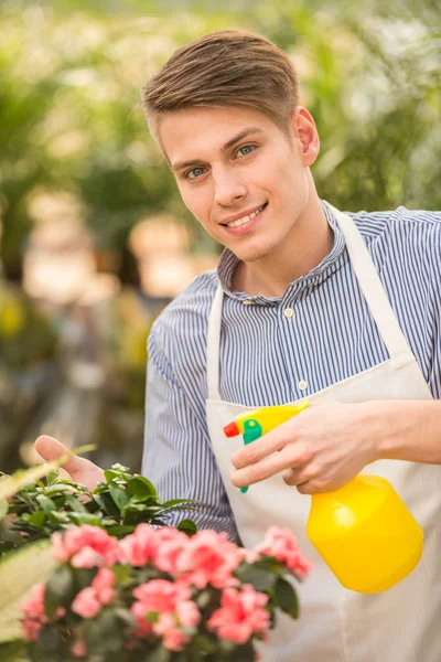 Blomsterhandlare — Stockfoto