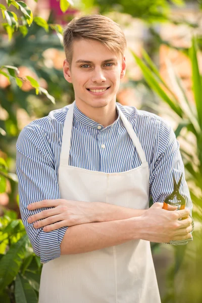 Blomsterhandlare — Stockfoto