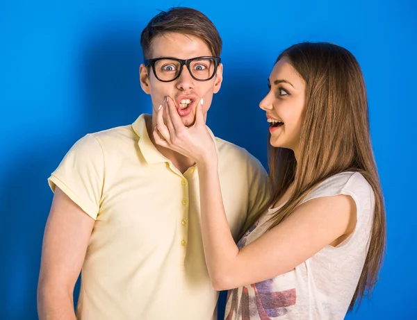 Beautiful couple — Stock Photo, Image