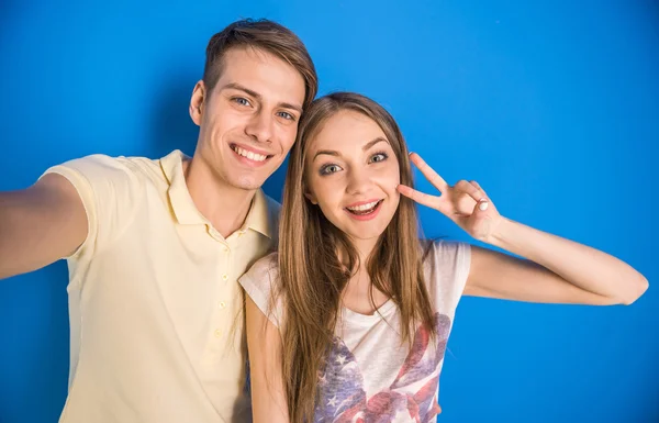 Schönes Paar — Stockfoto