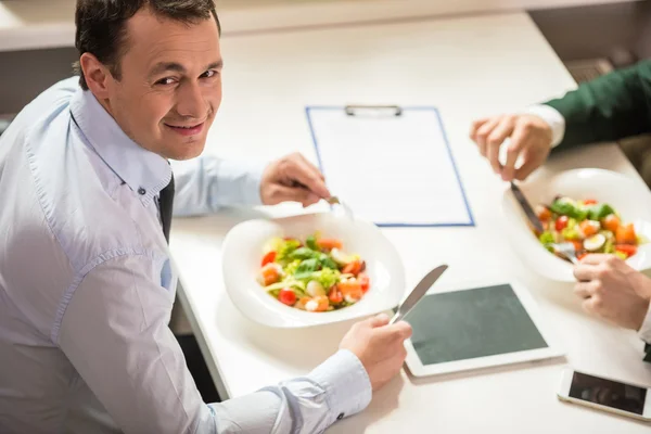 Business lunch — Stock Photo, Image