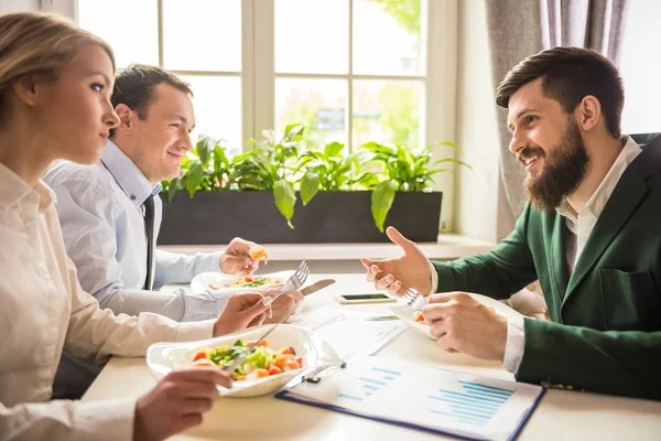 Almoço de negócios — Fotografia de Stock