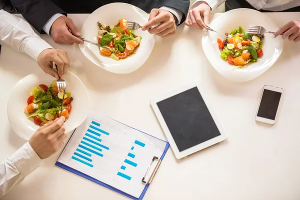 Almoço de negócios — Fotografia de Stock