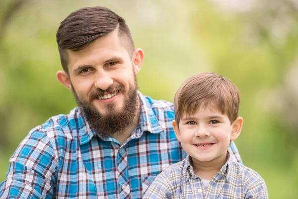 Padre e hijo — Foto de Stock